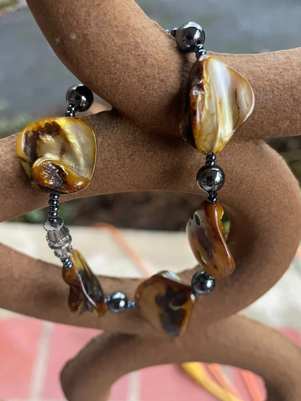 Baltic amber bead bracelet 20g Screw closure - Picture 1 of 2
